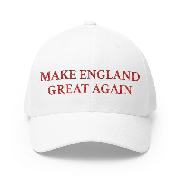 "Make England Great Again" - Handgestickt