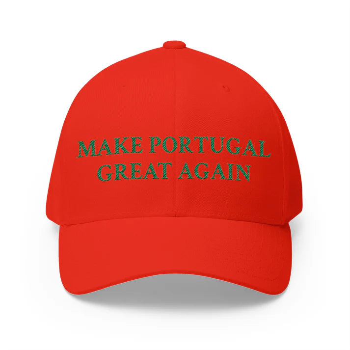 "Make Portugal Great Again" - Handgestickt