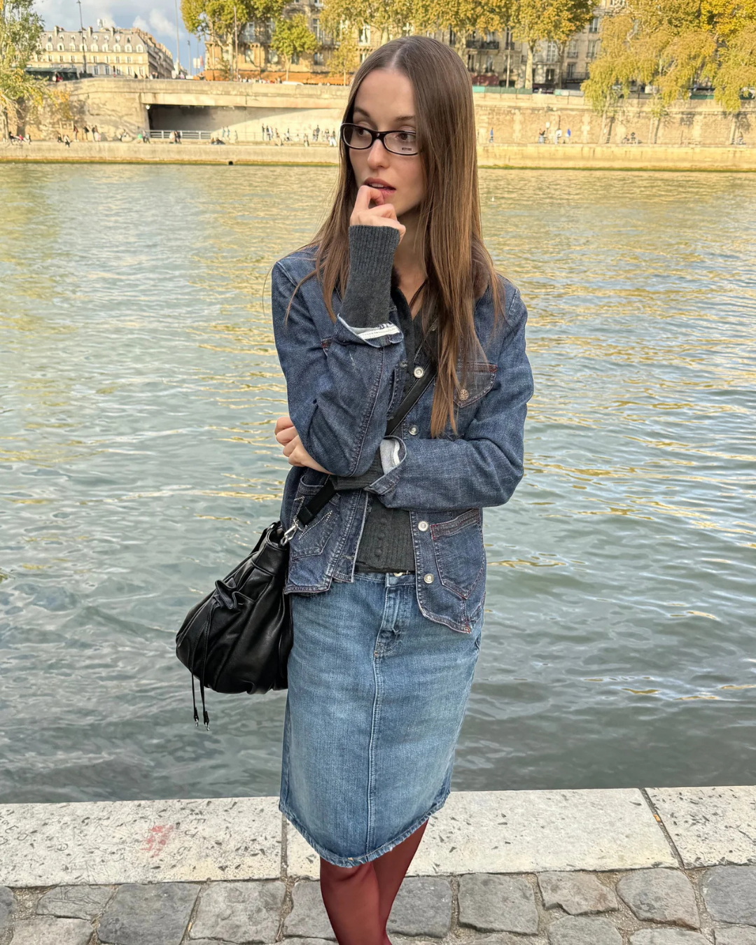 Helena Schultertasche – handgearbeitet