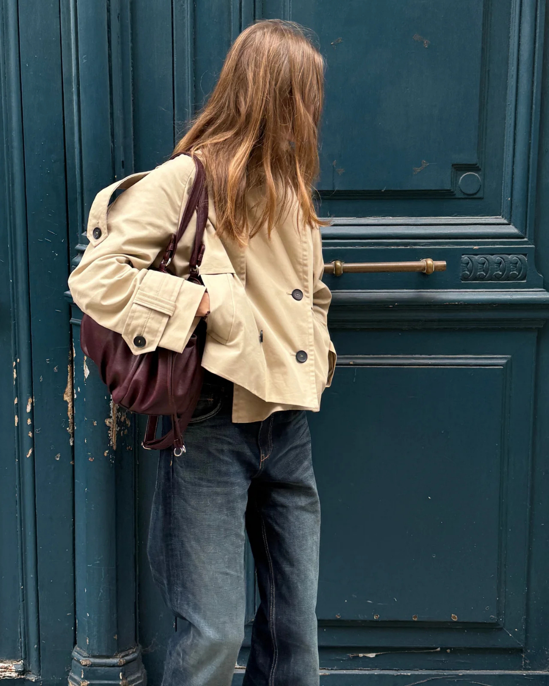 Helena Schultertasche – handgearbeitet