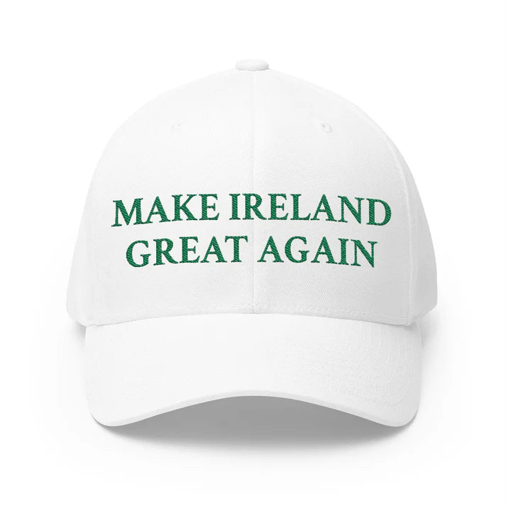 "Make Ireland Great Again" - Handgestickt