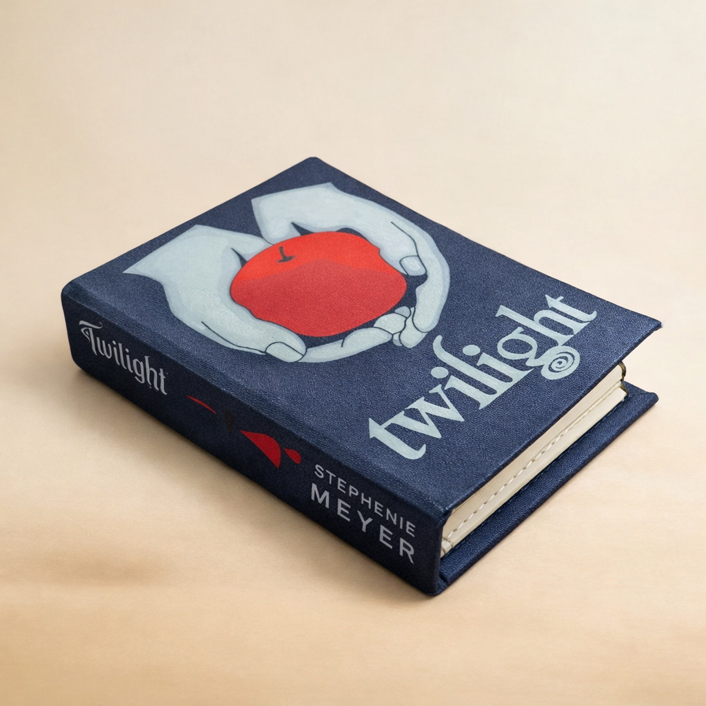 Handgefertigtes Buch-Portemonnaie "Dämmerung"