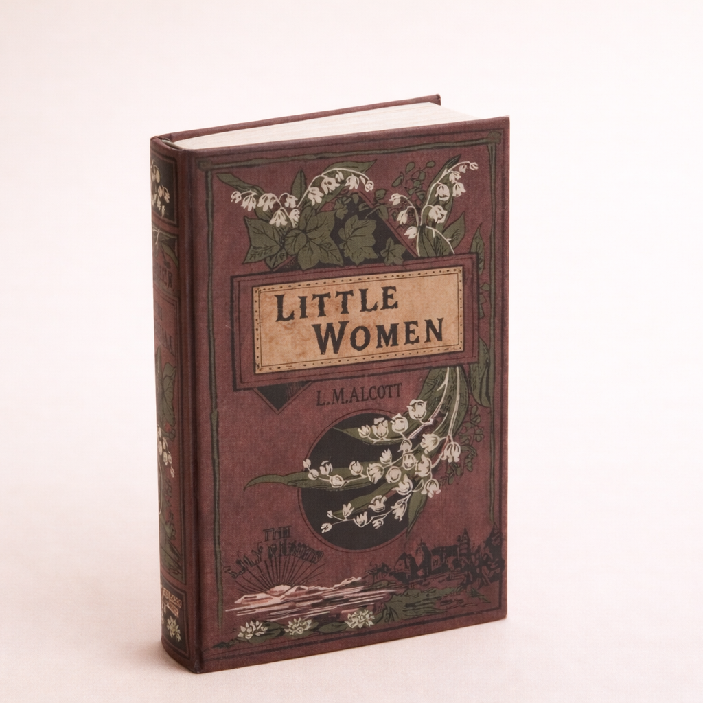 Handgefertigtes Buch-Portemonnaie "Kleine Frauen"