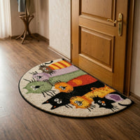 Edith's Handgemachter Katzenteppich