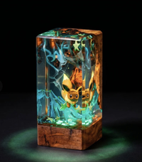 Handgefertigte Fantasy-Lampe – Evoli