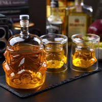 Handgefertigter Whiskey-Dekanter Set – Stormtrooper