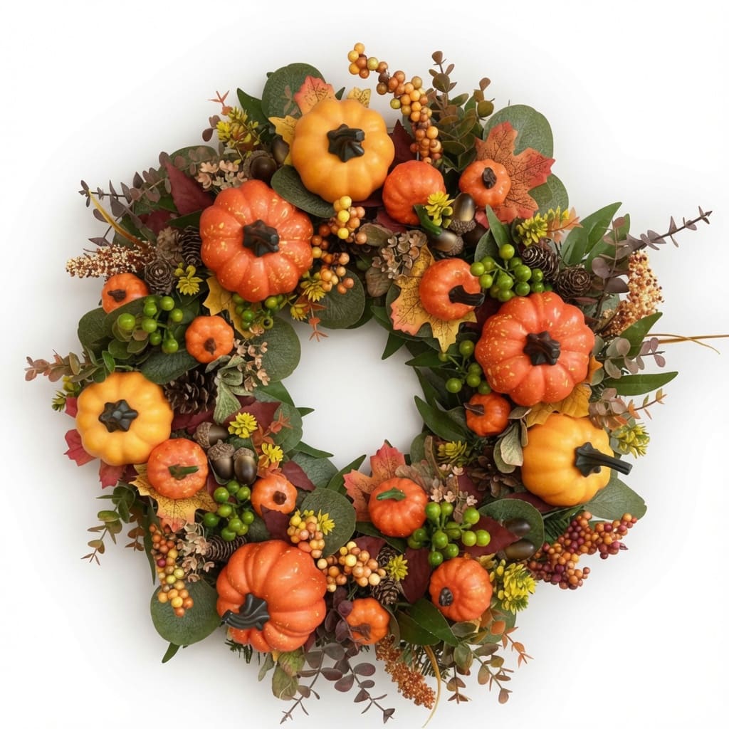 Christas Handgefertigte Herbstkränze