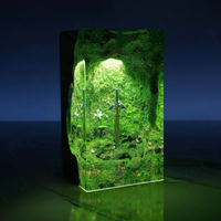 Handgefertigte Fantasy-Lampe – Der verlorene Hain