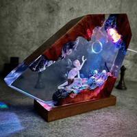 Handgefertigte Fantasy-Lampe – Geistersplitter