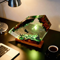 Handgefertigte Fantasy-Lampe – Drachenzähmen
