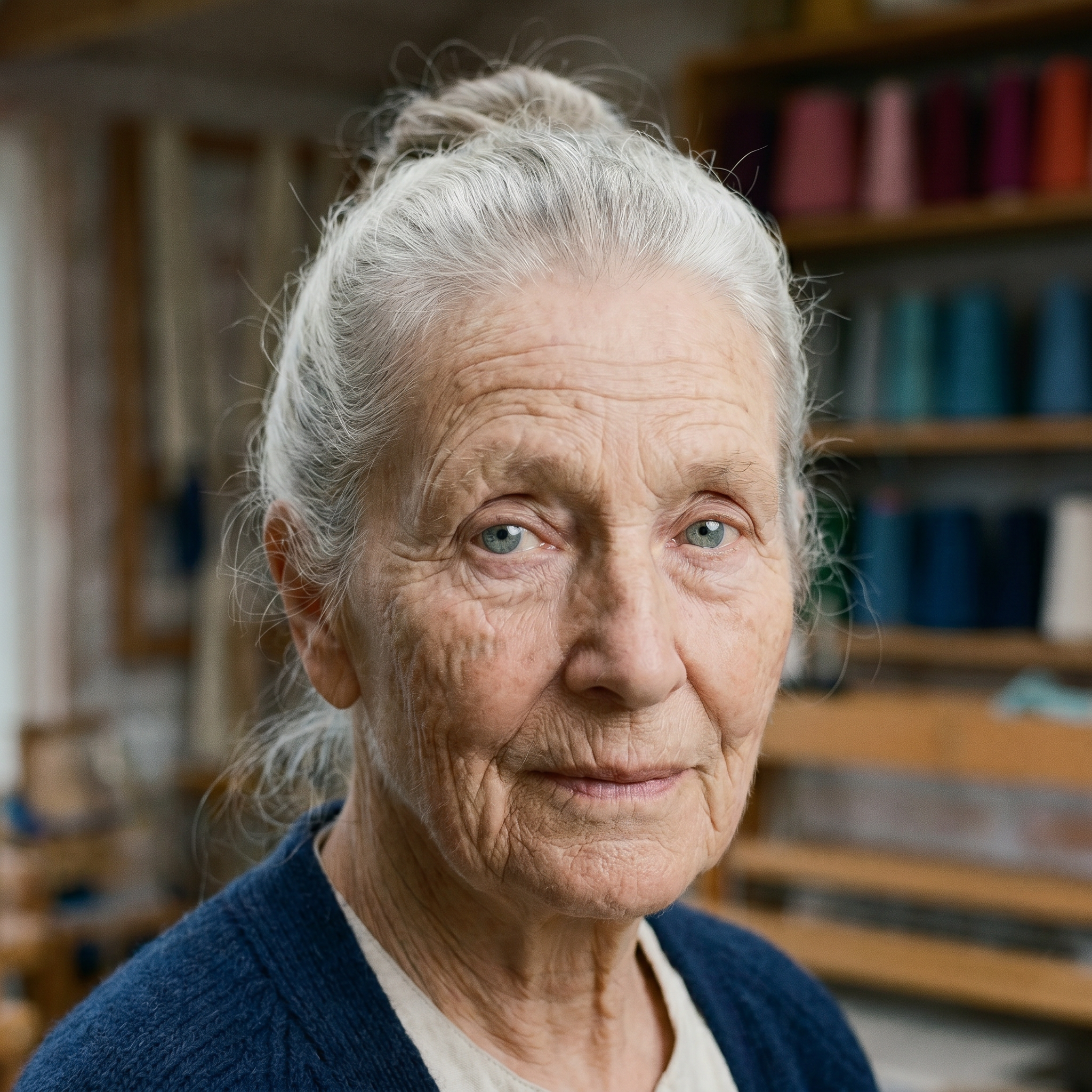 Inse Janssen, Weberin aus Greetsiel