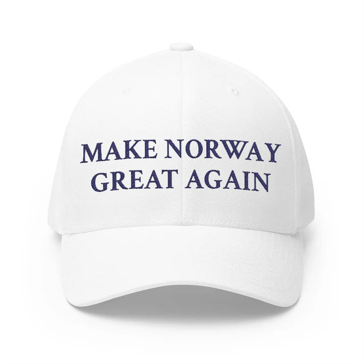'Make Norway Great Again' - Handgestickt
