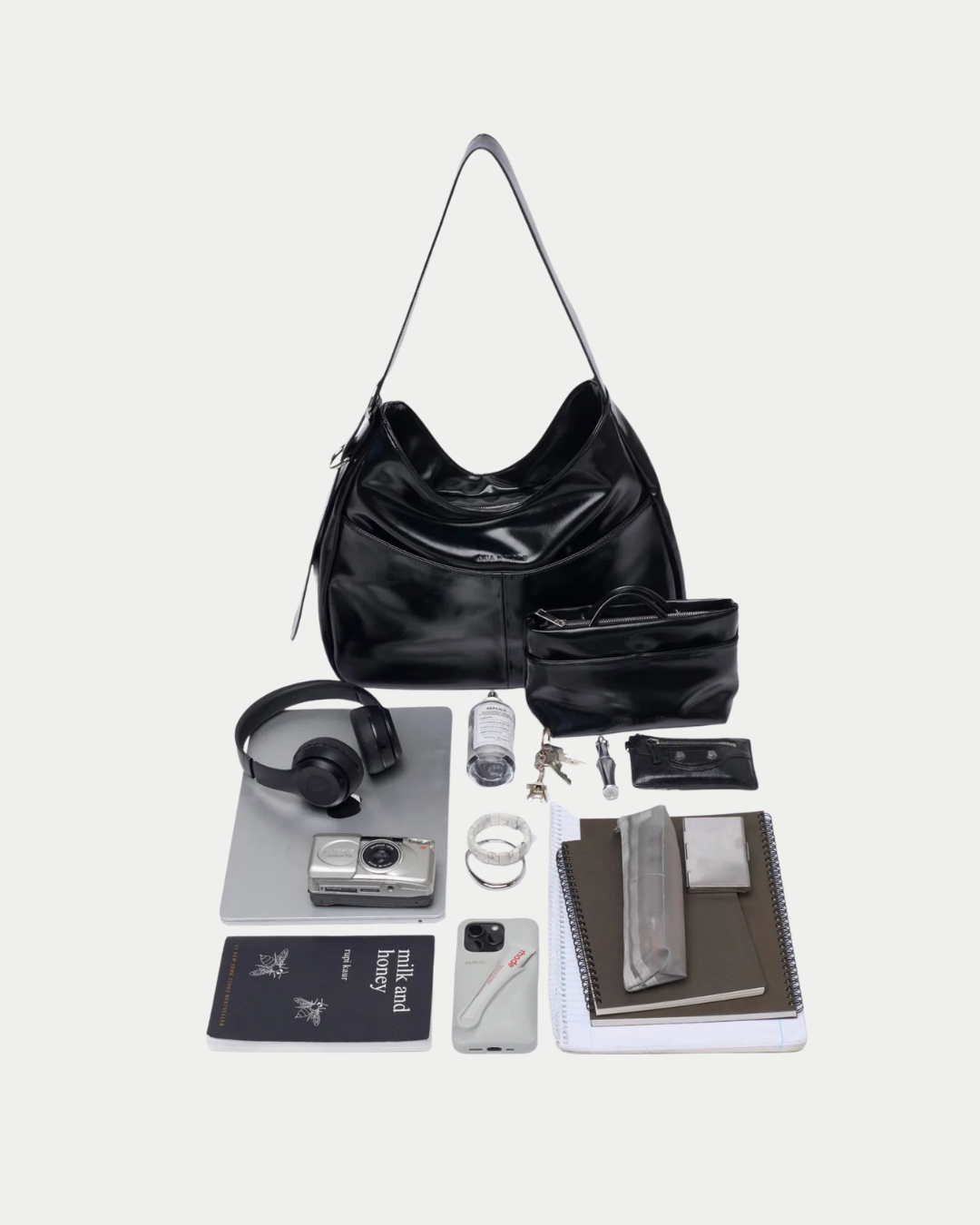 Mila Schultertasche – handgemacht