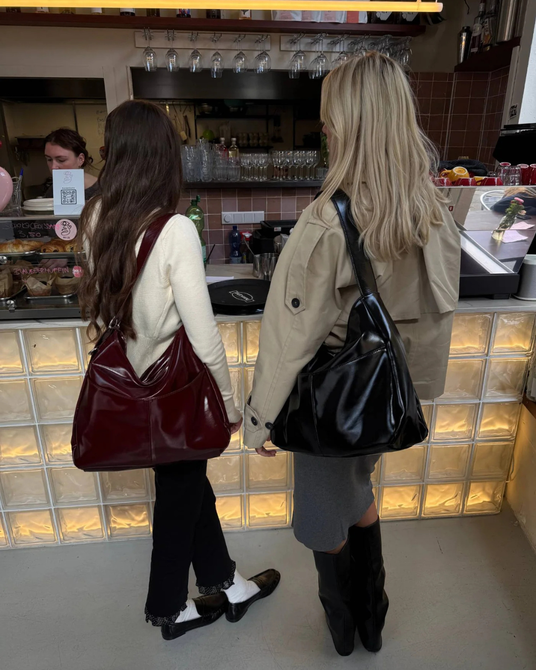 Mila Schultertasche – handgemacht
