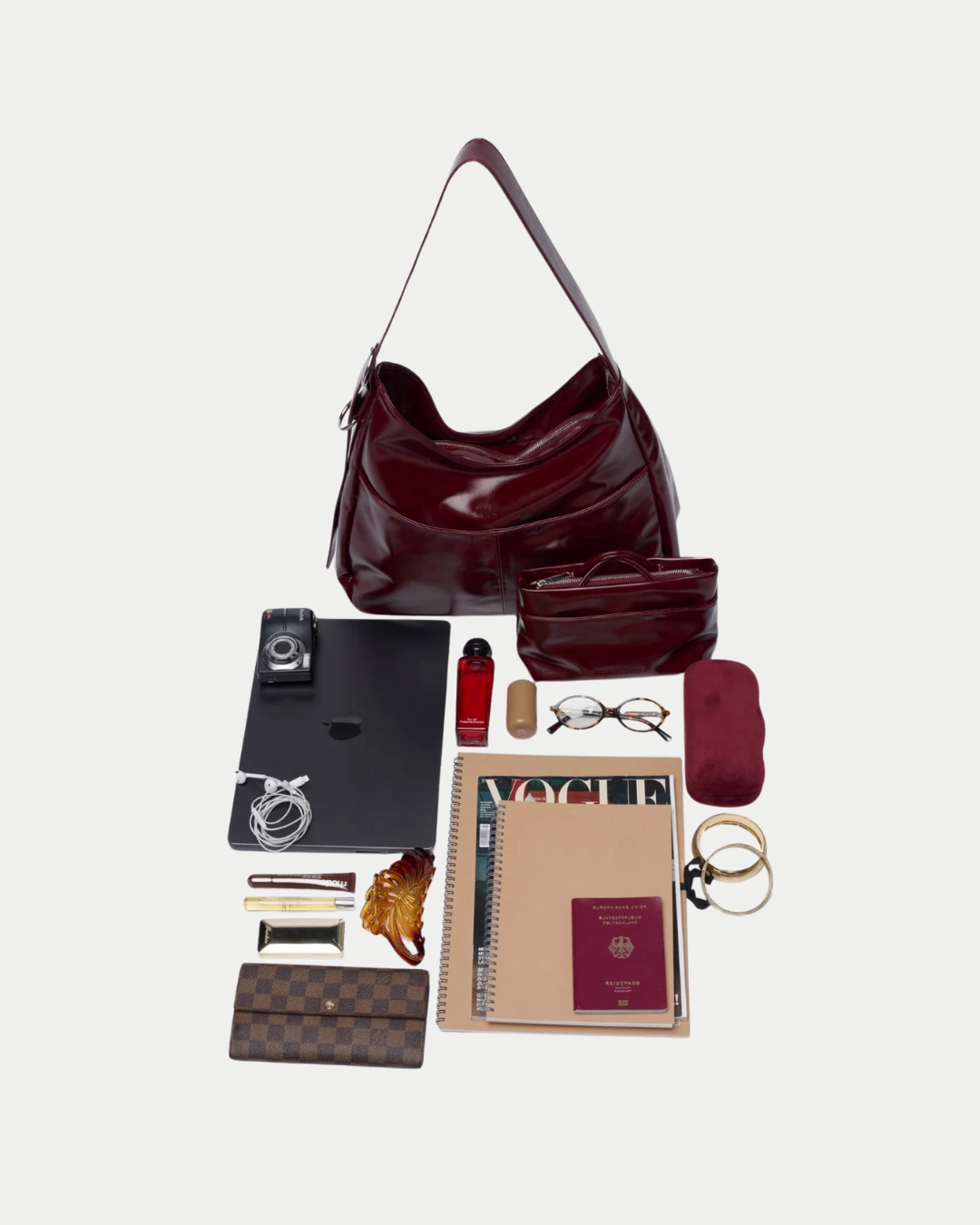 Mila Schultertasche – handgemacht