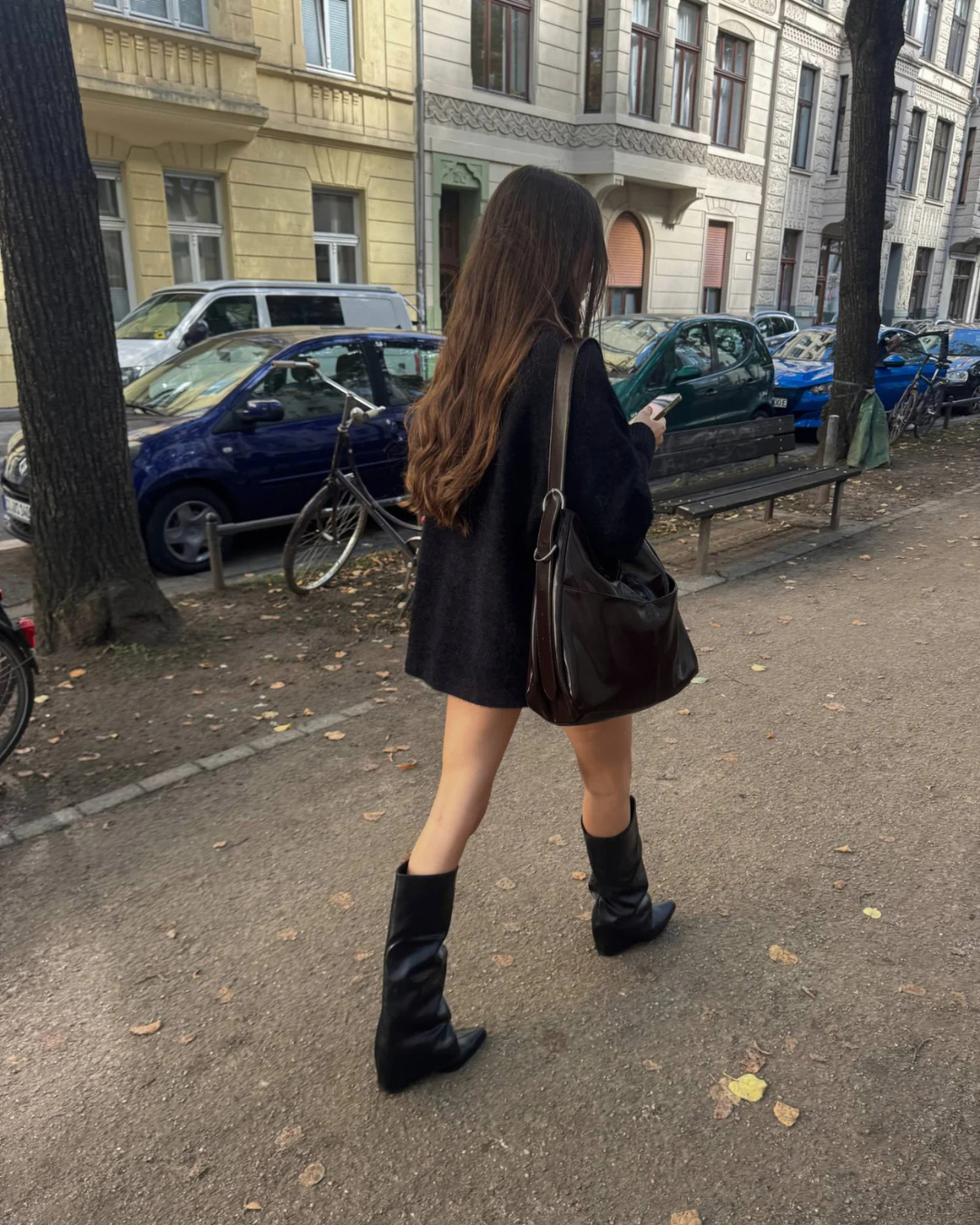 Mila Schultertasche – handgemacht