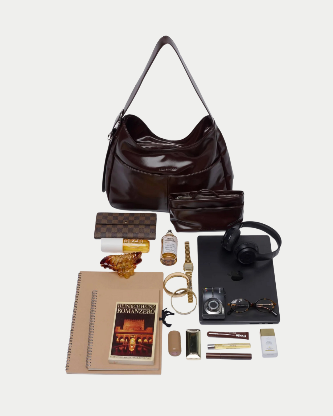 Mila Schultertasche – handgemacht