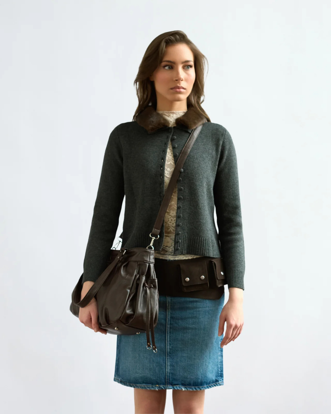 Helena Schultertasche – handgearbeitet