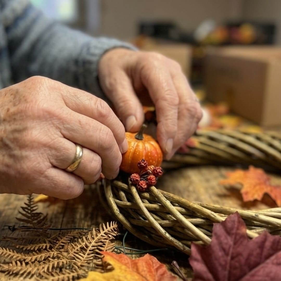 Christas Handgefertigte Herbstkränze