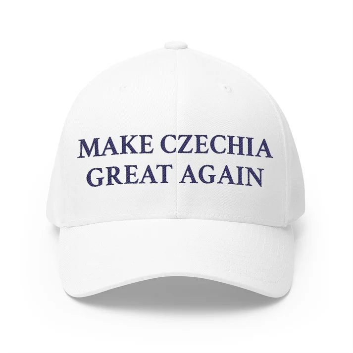"Make Czechia Great Again" - Handgestickt