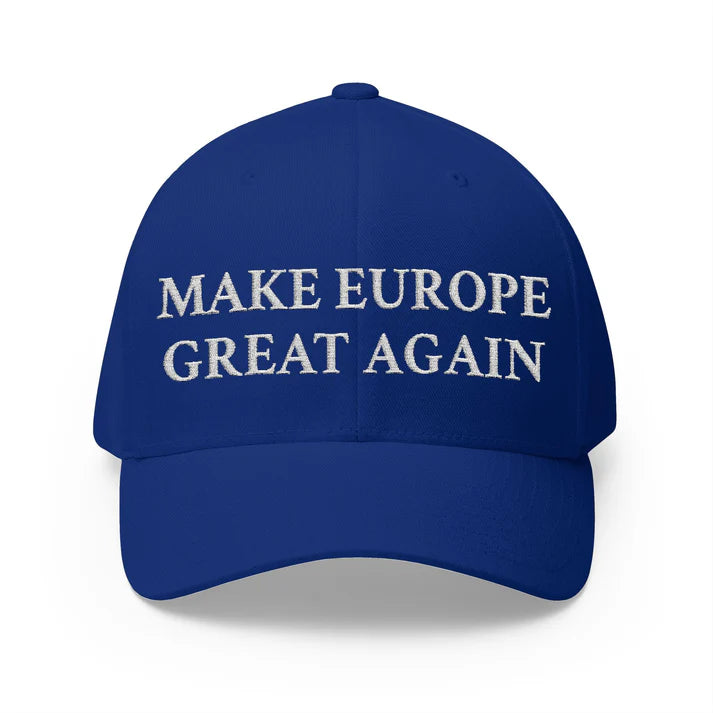 "Make Europe Great Again" - Handgestickt