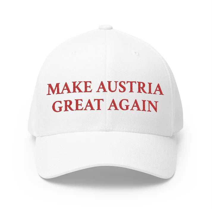 "Make Austria Great Again" - Handgestickt