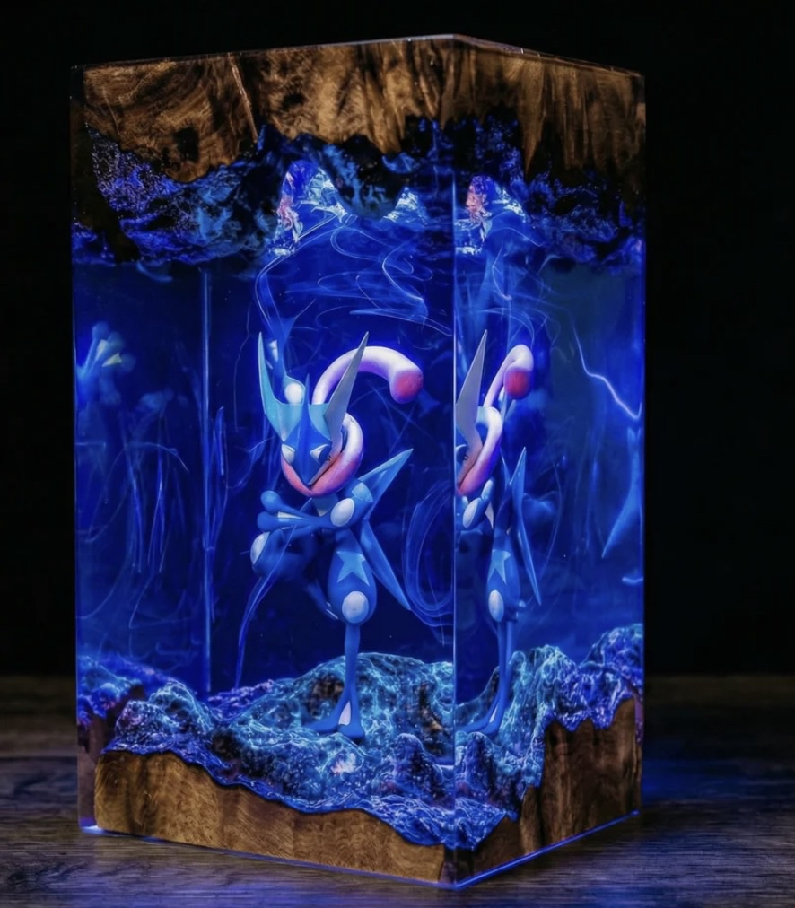 Handgefertigte Fantasy-Lampe – Quajutsu