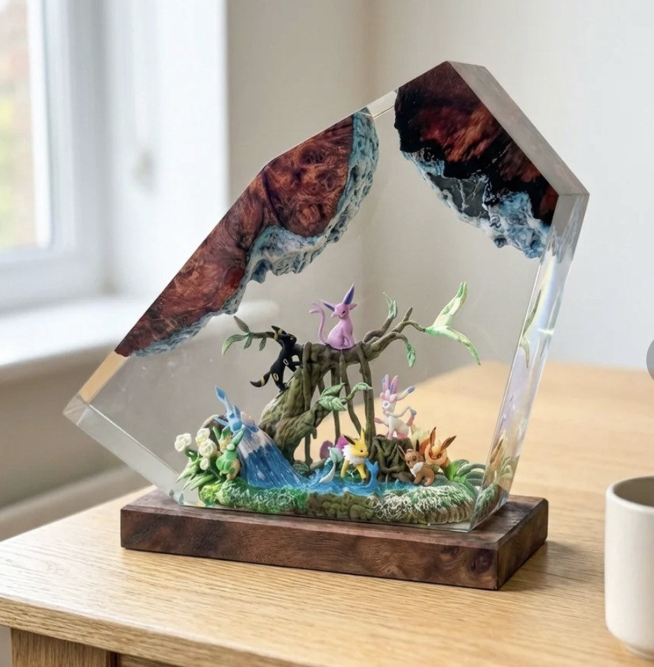 Handgefertigte Fantasy-Lampe – Entwicklung