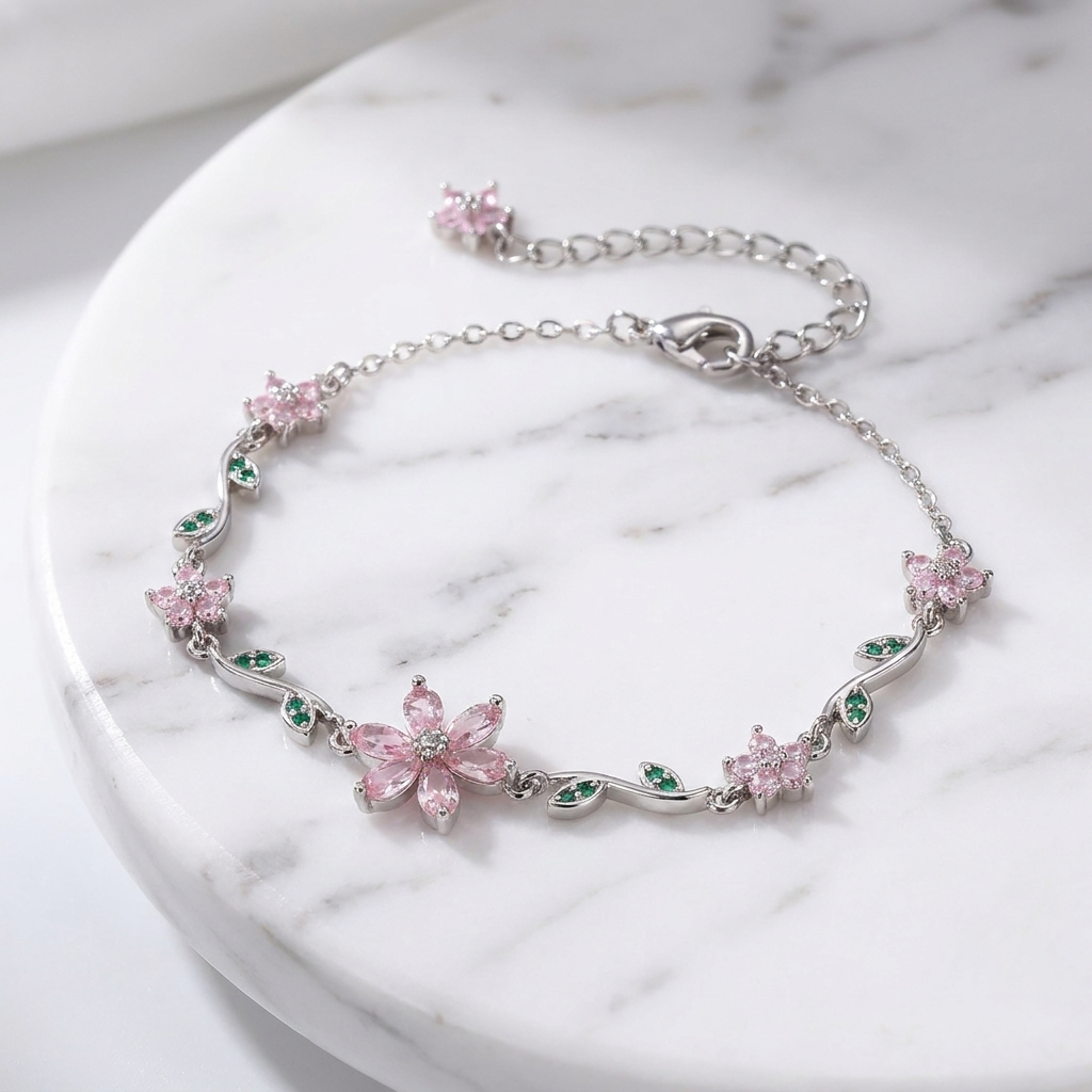 Sommerblüten Armband