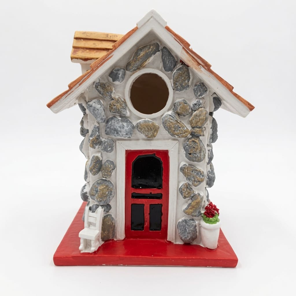 Heinrichs Handgefertigtes Steinernes Landhaus-Vogelhaus